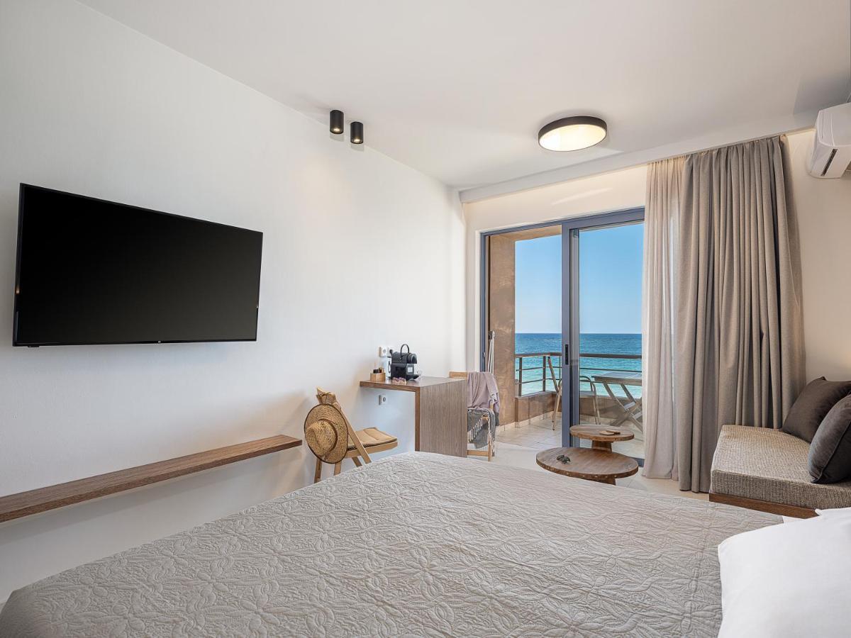Nais Apartments & Studios Hriszí Aktí Haniá Kültér fotó